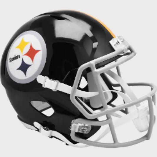 Pittsburgh Steelers Full Size 1963 to 1976 Speed Replica Throwback Helmet - NFL - Helmets