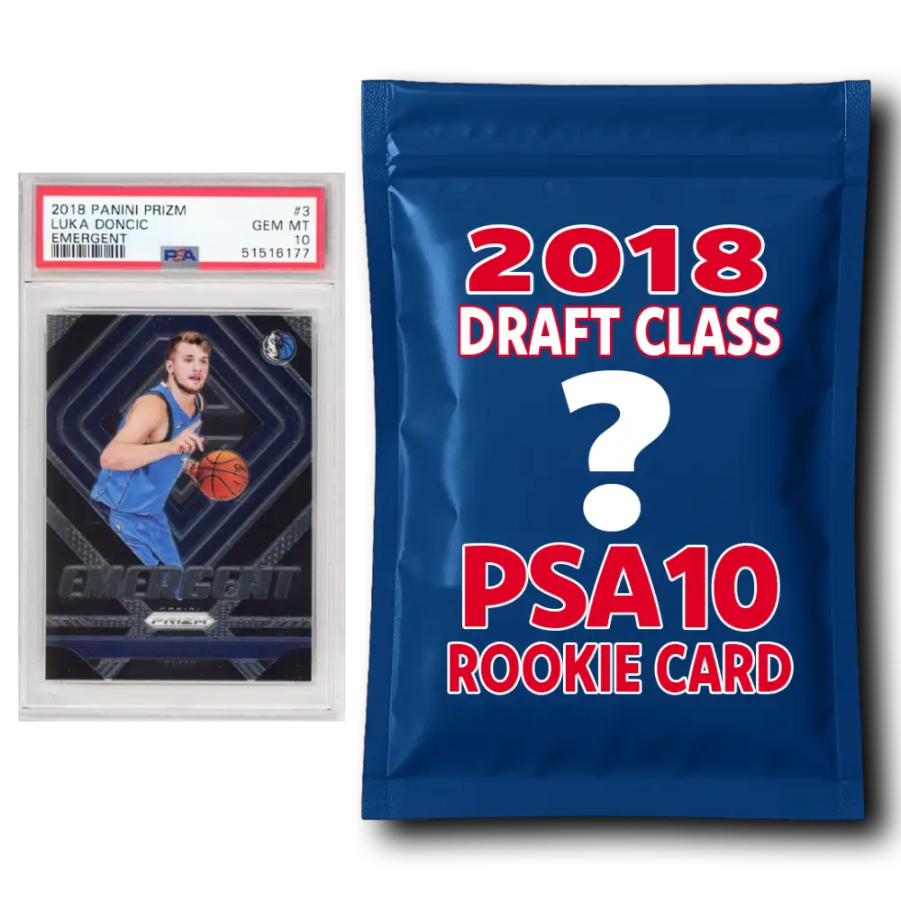 PSA 10 Graded 2018 NBA Draft Class Rookie Basketball Card Mystery Pack - Basketball Mystery