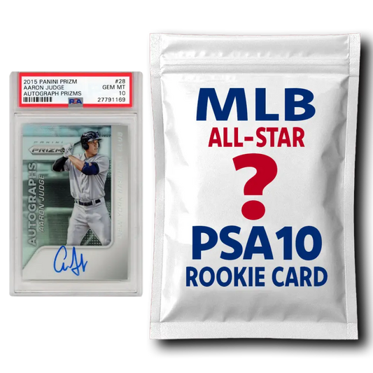 PSA 10 Graded MLB All-Star Baseball Rookie Card Mystery Pack - Baseball Mystery Boxes – Sealed Packs Cards &