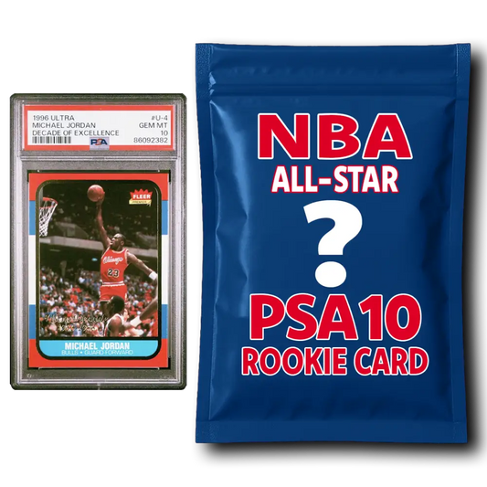 PSA 10 Graded NBA All-Star Basketball Rookie Card Mystery Pack - Basketball Mystery