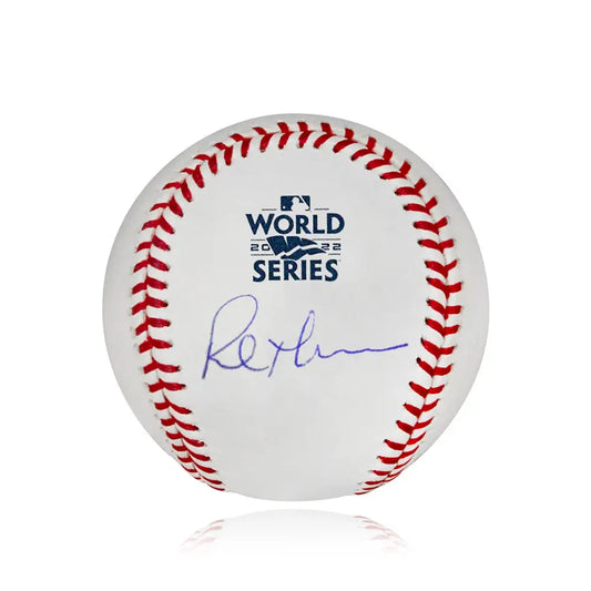 Rob Thomson Philadelphia Phillies Autographed 2022 World Series Official Major League Baseball - Baseball Memorabilia