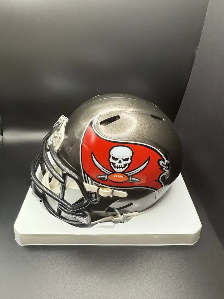 Ronde Barber Signed Buccaneers Mini Helmet “HOF 2023” BAS Witnessed