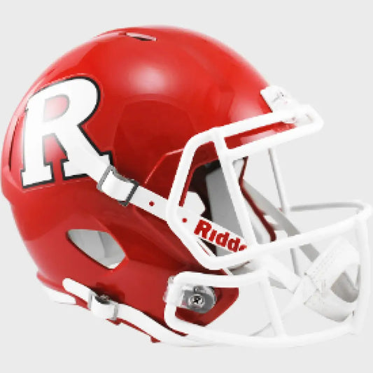 Rutgers Scarlet Knights Full Size Speed Replica Football Helmet - NCAA - Helmets