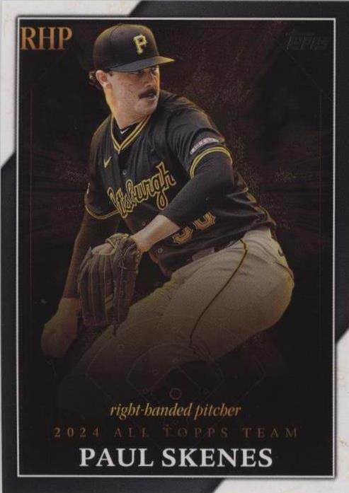 2024 Topps All Topps Team Paul Skenes Rookie Card Pittsburgh Pirates ATT-7 RHP