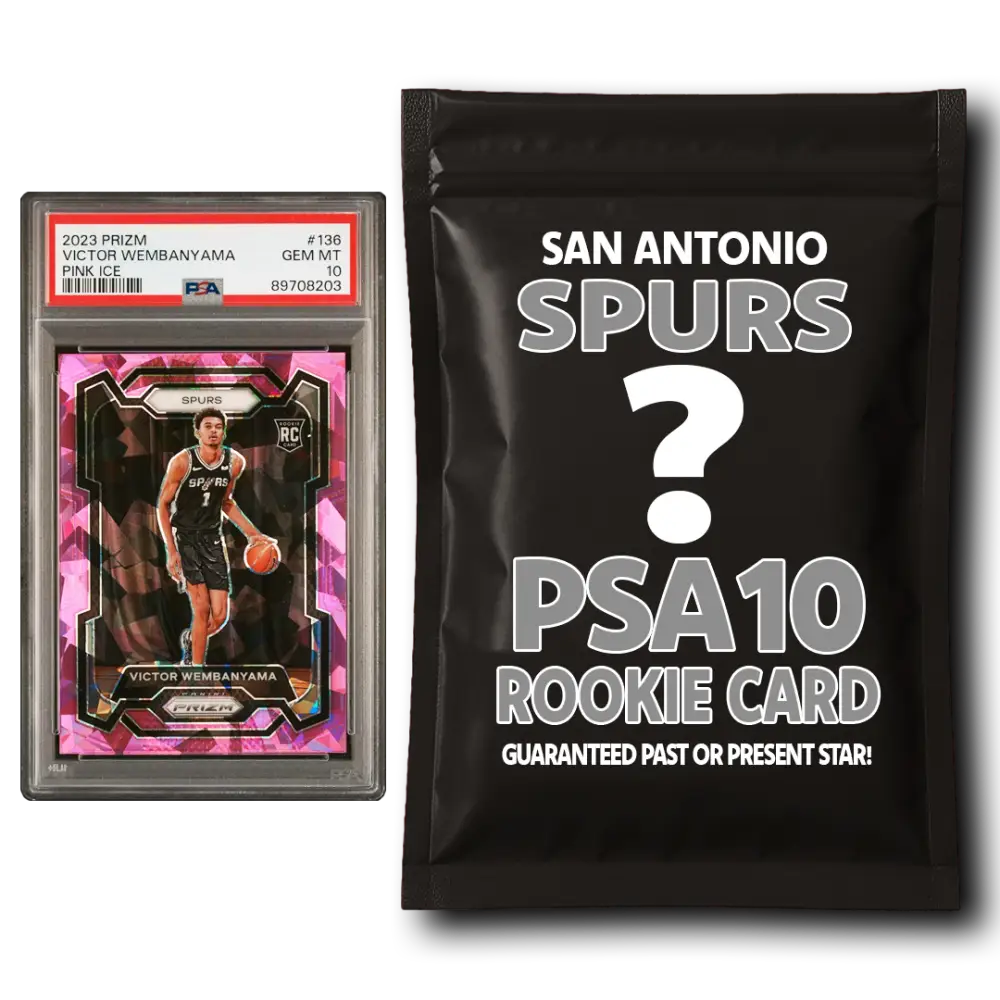 San Antonio Spurs PSA 10 Graded Rookie Card Mystery Pack - Basketball Mystery