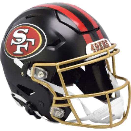 San Francisco 49ers Full Size Authentic SpeedFlex Football Helmet 2025 Rivalries - NFL. - Helmets