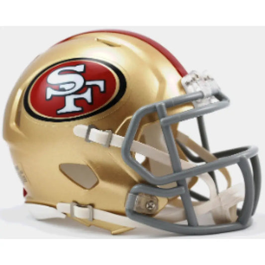 San Francisco 49ers Mini Speed Football Helmet - NFL - Helmets