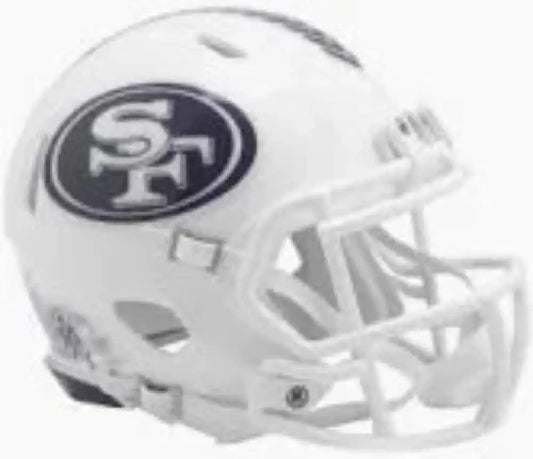 San Francisco 49ers NFL Mini Speed Football Helmet SALUTE TO SERVICE 3 NFL - Helmets