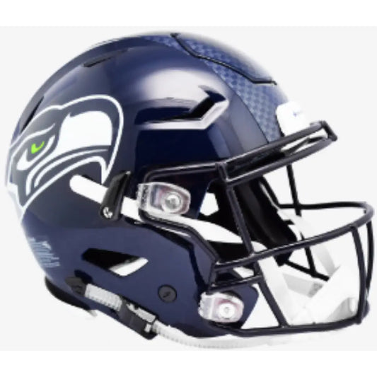 Seattle Seahawks Full Size Authentic SpeedFlex Helmet - NFL - Helmets