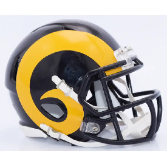 St Louis Rams 1981 to 1999 Riddell Mini Speed Throwback Helmet - NFL - Helmets