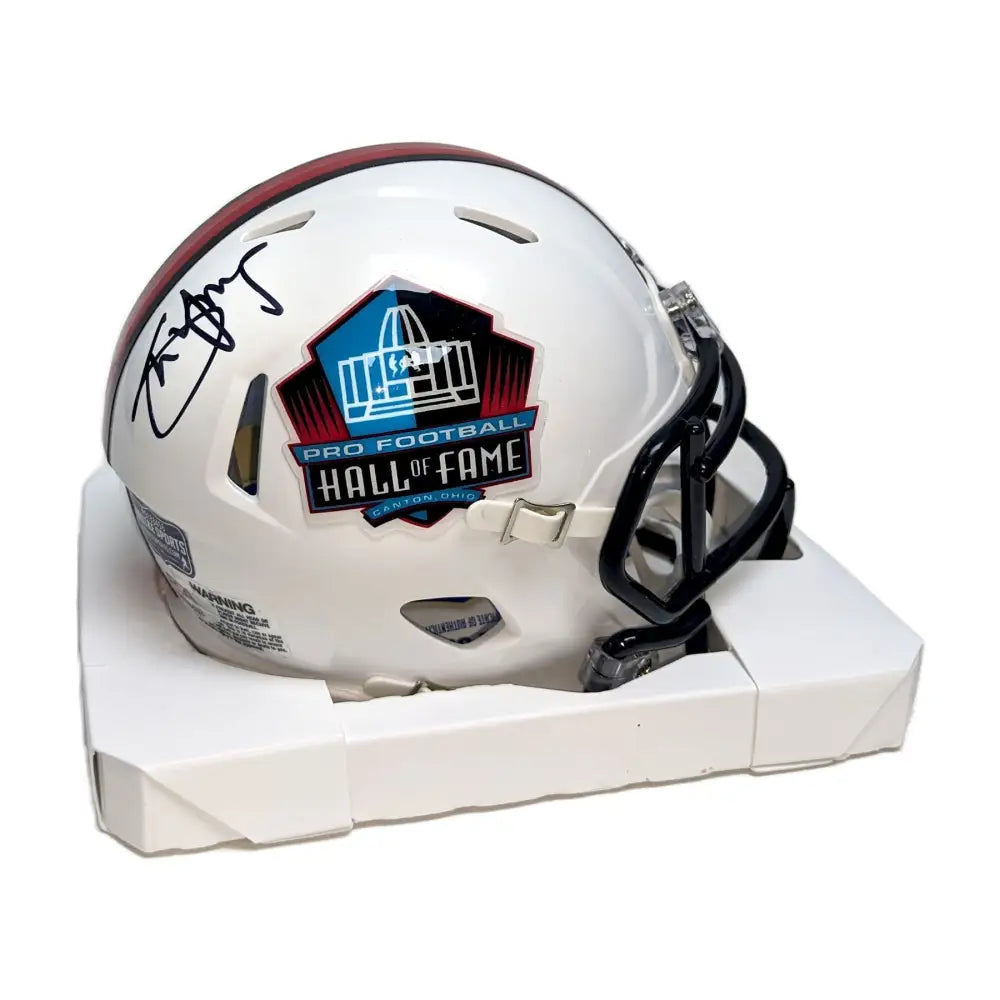 Steve Young Autographed Hall of Fame Mini Helmet - PSA - Football Memorabilia