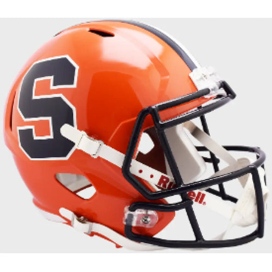 Syracuse Orangemen Full Size Speed Replica Football Helmet - NCAA - Helmets