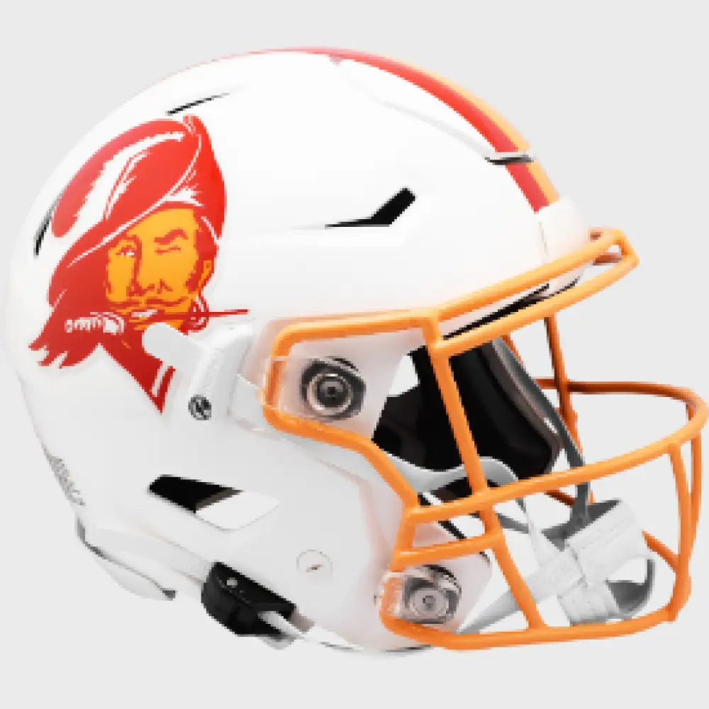 Tampa Bay Buccaneers Full Size Authentic 1976 to 1996 SpeedFlex Throwback Football Helmet - NFL - Helmets