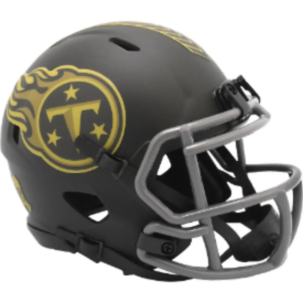 Tennessee Titans SALUTE TO SERVICE 4 Mini Speed Football Helmet NFL - Helmets