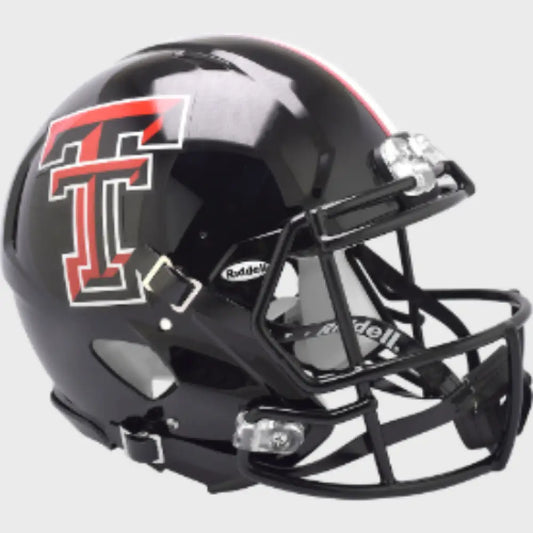 Texas Tech Red Raiders Full Size Authentic Speed Football Helmet 2024- NCAA - Helmets