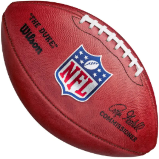 THE DUKE NFL FOOTBALL Wilson Official NFL Game Football (Goodell) - Helmets