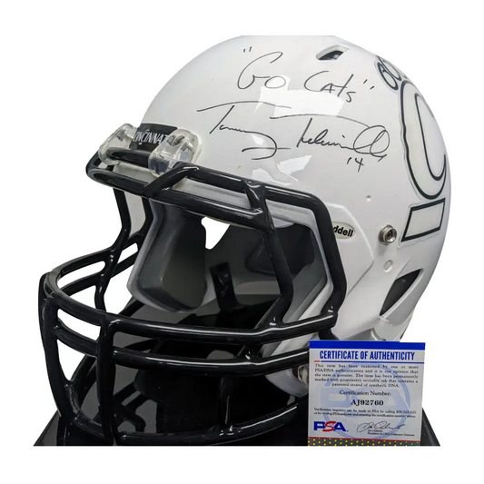 Tommy Tubberville Autographed Cincinnati Bearcats Helmet - Football Memorabilia
