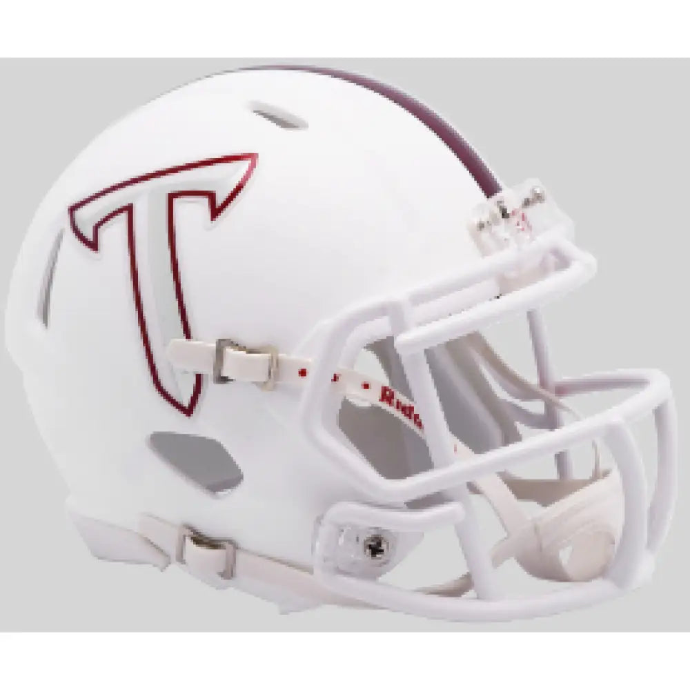 Troy State Trojans NCAA Mini Speed Football Helmet T side decals - NCAA - Helmets