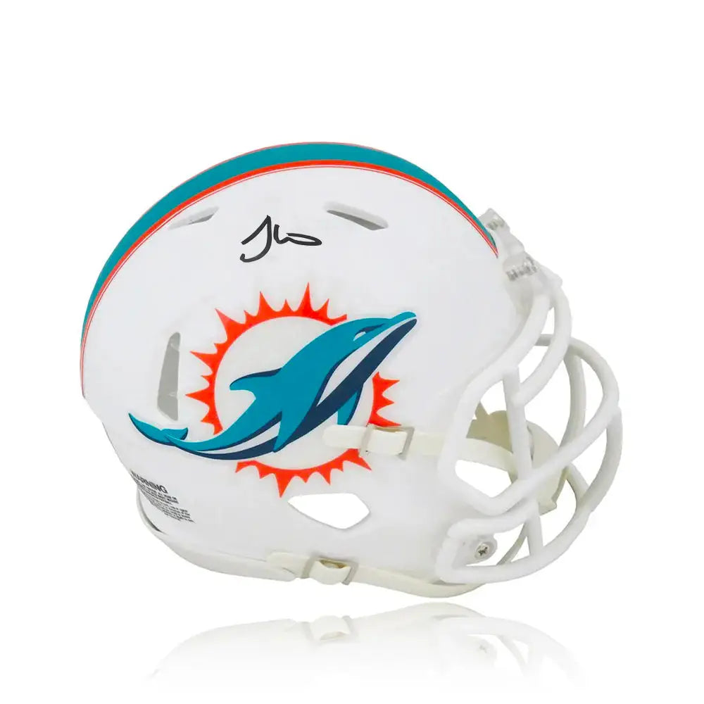 Tyreek Hill Miami Dolphins Autographed Football Speed Helmet - Football Memorabilia