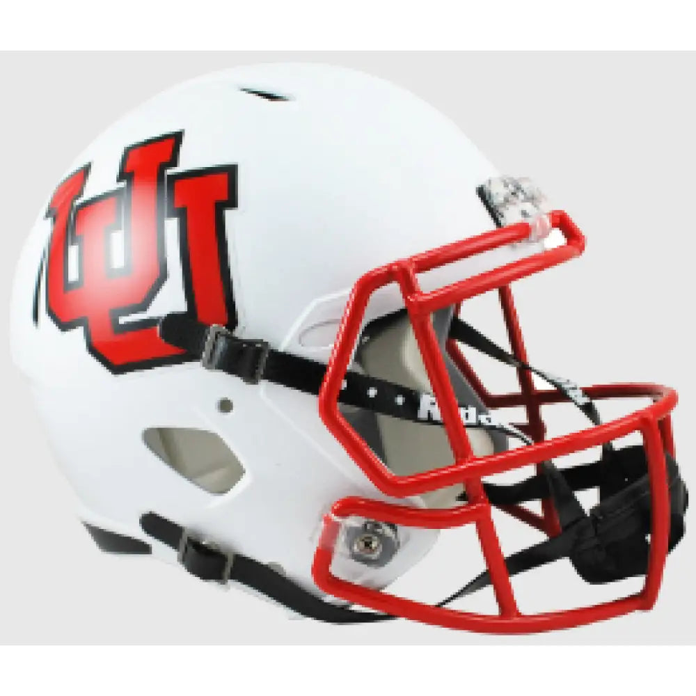 Utah Utes Full Size Speed Replica Football Helmet Interlocking U - NCAA - Helmets