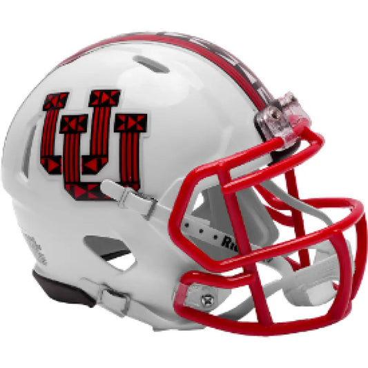 Utah Utes NCAA Mini Speed Football Helmet Tribal Pattern- NCAA - Helmets