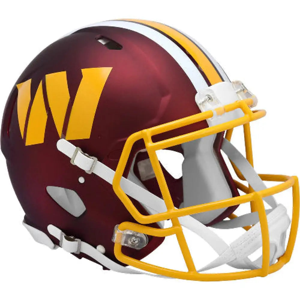 Washington Commanders Full Size Authentic Speed Football Helmet 2025 Alternate On-Field - NFL - Helmets