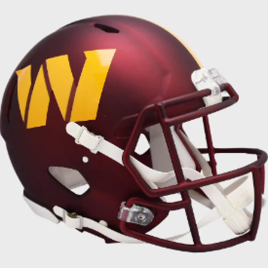 Washington Commanders Full Size SpeedFlex Football Helmet Anodized Maroon - NFL - Helmets