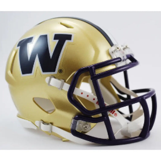 Washington Huskies NCAA Mini Speed Football Helmet- NCAA - Helmets
