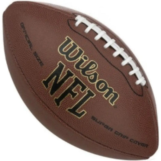 Wilson NFL Super Grip Football Deflated - Helmets