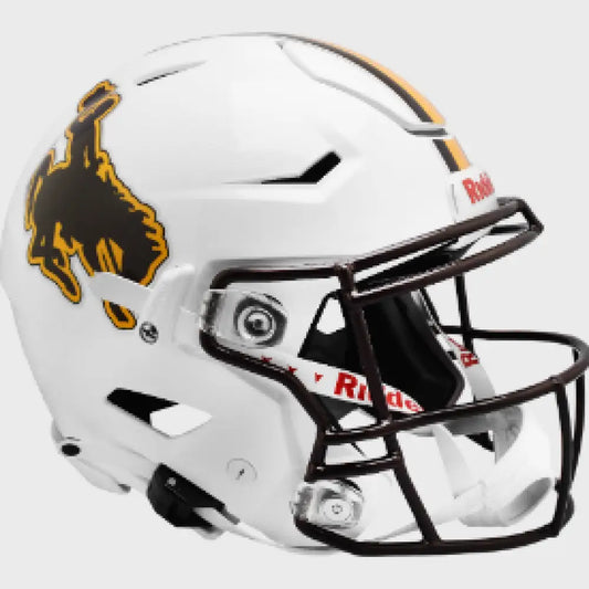 Wyoming Cowboys Full Size Authentic SpeedFlex Helmet - NCAA - Helmets