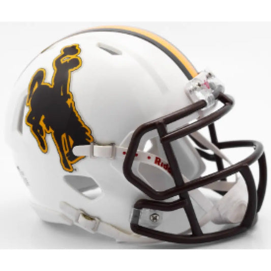 Wyoming Cowboys NCAA Mini Speed Football Helmet - NCAA - Helmets